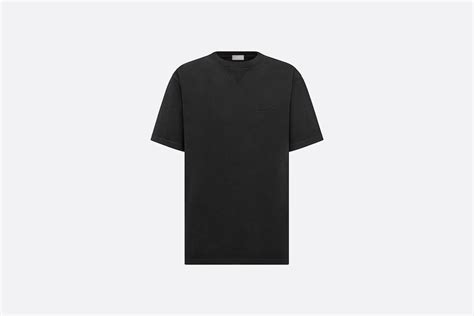 camiseta christian dior negra|Camiseta Christian Dior Couture, corte casual.